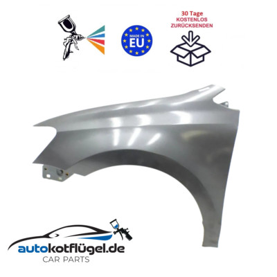 Kotflügel für VW POLO 6R LD7R Links Grau 09 - 17 Vorderseite Lackiert Neu