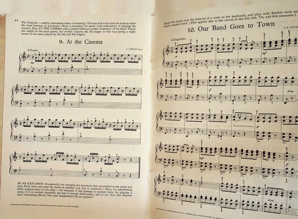 Leila Fletcher Piano Course Book #3 Piano Sheet Music Song Book - Image 4 of 4