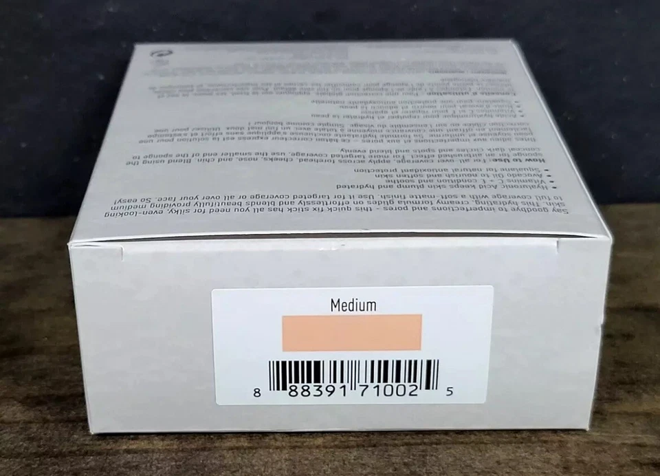 NIB Mally Quick Fix Foundation + Concealer Stick Home & Away Set Kit  Medium - Image 3 of 4