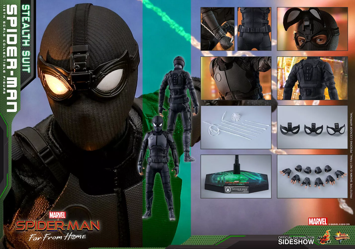 Hot Toys MMS540 Spider-Man Far From Home Stealth Suit Ver 1/6