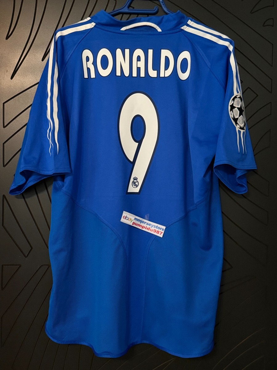 Ronaldo Nazário #9 Jersey Real Madrid Football Shirt Adidas
