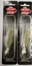 2-Berkley Fusion 19 Gulp Saltwater Bucktail Jig 1 oz  Olive Green 2 Pk Value |B3