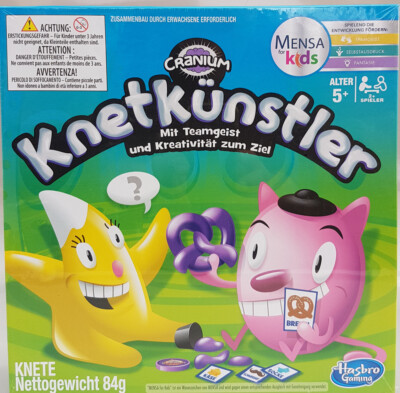 Hasbro Spiel Cranium Knetkünstler C0433100 Sculpt it Vorschulspiel Neuware