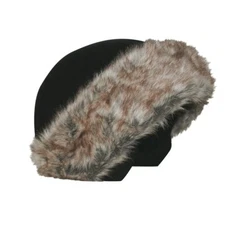Brown Fur Coolcasc Helmet Cover Stretch Fit Ski Snowboard Skate Best Gift Idea 