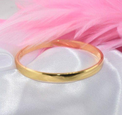 18K Yellow / White Rose Gold Filled Opened Bangle Bracelet Evening Xmas Bridal - Picture 14 of 36