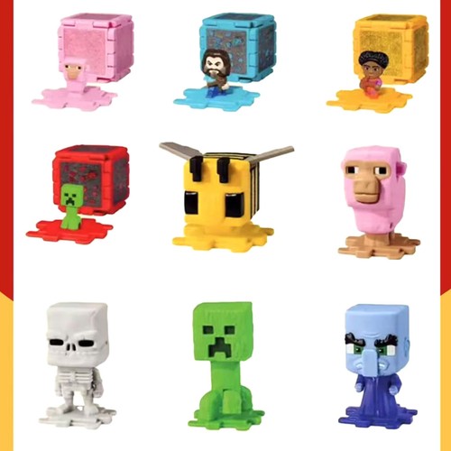 2025 Mc DONALD'S A Minecraft Movie Kids HAPPY MEAL BEE TOYS Or Set - Picture 10 of 30