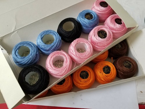 DMC Perle Cotton Size 5 (Ball) & 3 (Skein) CHOOSE YOUR COLOR! - Picture 2 of 24