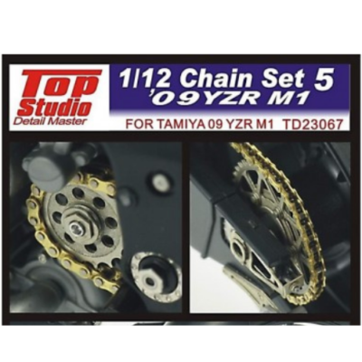 トイマニ M-101 M-102 M-102 M-103 Top Studio Chain Set 5 for Yamaha YZR-M1 2009 for Tamiya TD23067