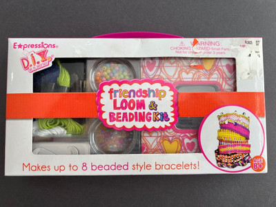 Expressions D.I.Y. Friendship Bead Kit - New - Friendship Loom & Beading Kit