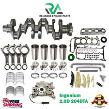 LAND ROVER 204DTA 2.0 DIESEL INGENIUM TWIN TURBO CRANKSHAFT REBUILD KIT PARTS