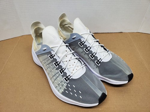 Zapatillas Nike Running Exp X14 Blanco Gris Lobo-Talla 9.5 (AO1554-100) - Imagen 12 de 14