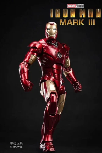 NEW ZD Birth of Iron Man MK 3 Mk2 Mark II Avengers MCU 18cm Figure Toys New - Picture 8 of 20