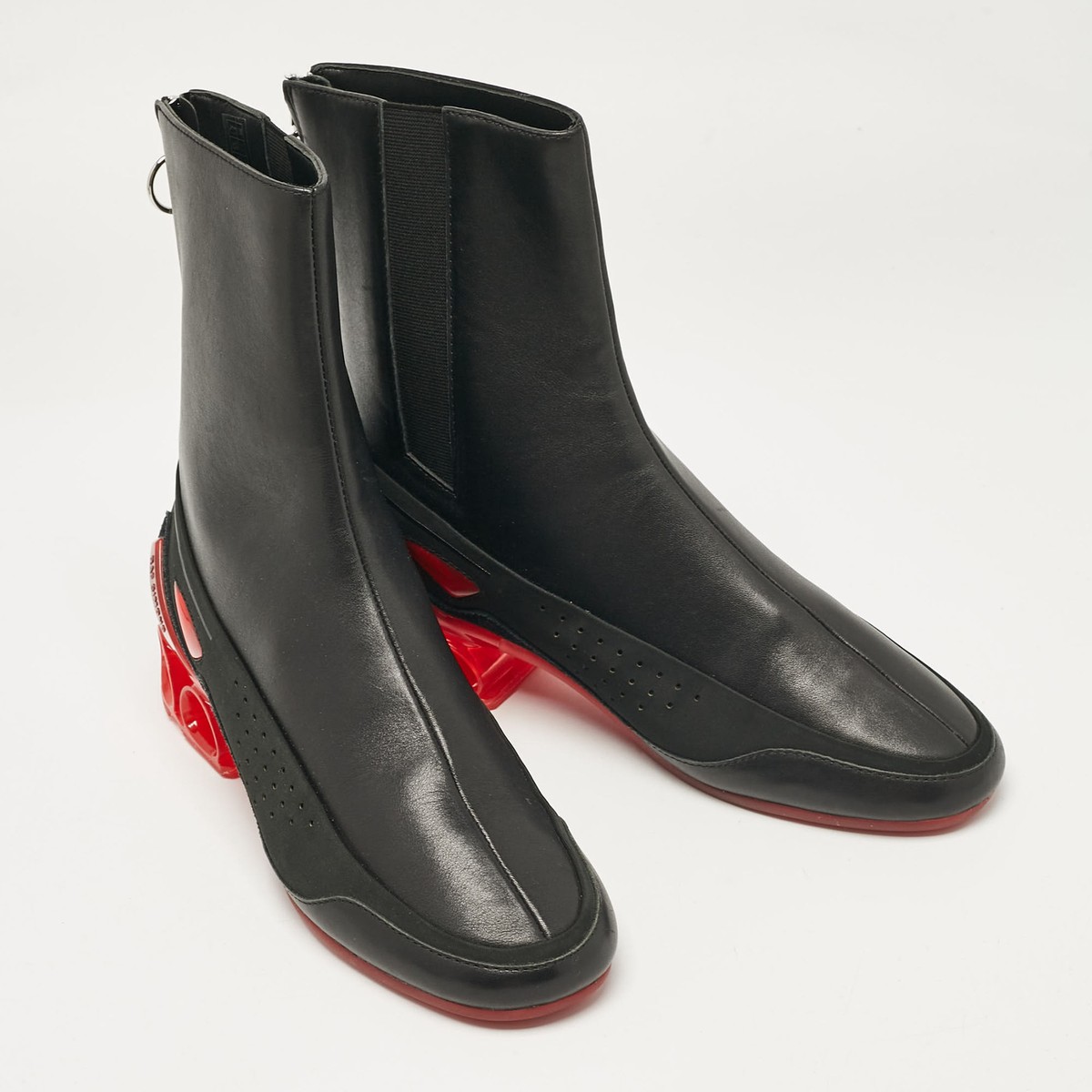 RAF SIMONS みれ スクエアトゥ WESTEN ANKLE BOOTS 41