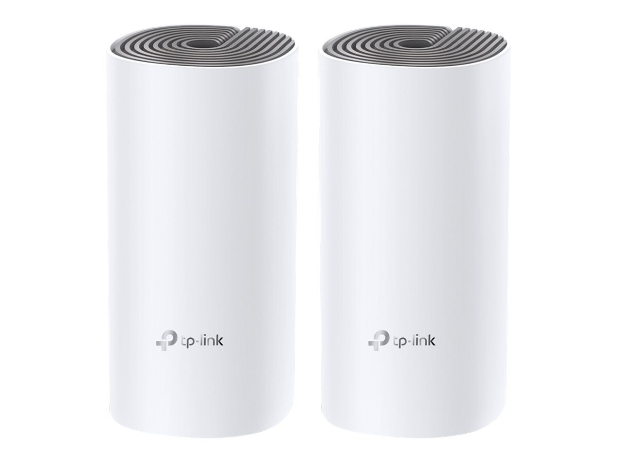 TP-LINK Deco E4 (2-pack) Bianco Grigio Interno LAN WLAN 0 40 DECO E4(2-PACK)