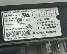 CORCOM 5EFM4 POWER ENTRY MODULE- ⭐