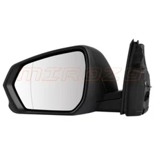 Black Housing Driver Side Black Mirror For 2018-2021 Chevrolet Equinox