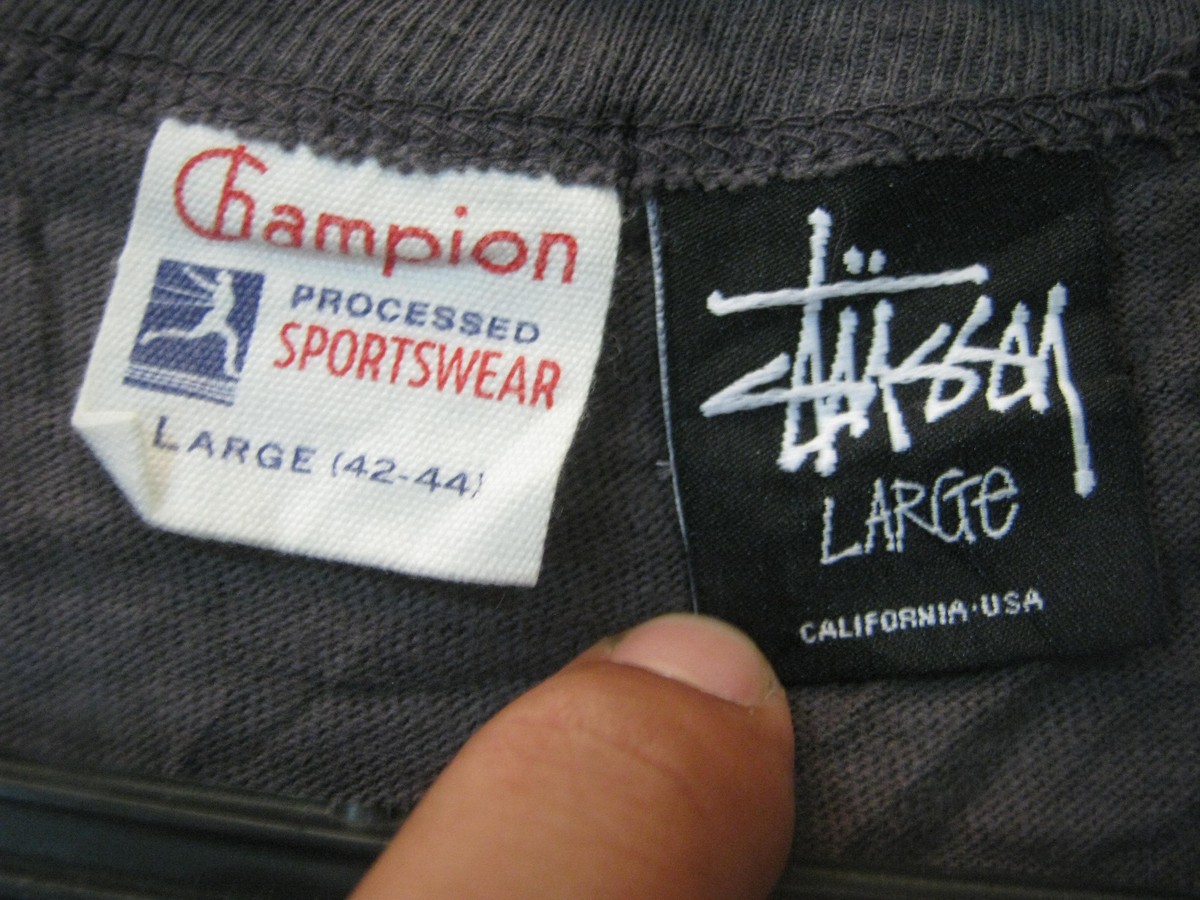 STUSSY X CHAMPIONS SPORTSWEAR COLLABORATION POSSE HIP HOP STUSSY X CHAMPIONS SPORTSWEAR COLLABORATION POSSE HIP HOP