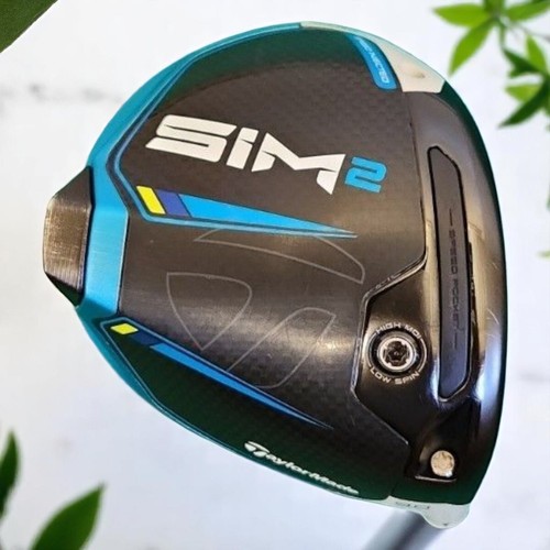 TaylorMade SIM2 Driver Head 9.0° RH w/ Cover, Wrench, 8g Weight Japan