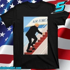 Trump Air Force One Stumble Shirt Viral Moment 2025 T-Shirt