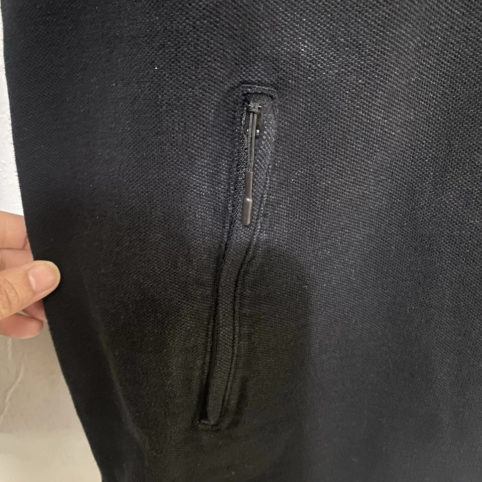 Y-3 Yohji Yamamoto Adidas черный логотип с капюшоном хлопок льняная смесь толстовка размер XS - Изображение 4 из 4