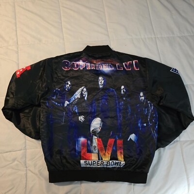 Pepsi Super Bowl LVI Los Angeles Half Time Show Promo Jacket Kendrick Lamar XL 