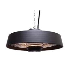 Electric Hanging Outdoor Radiant Patio Heater Easy Plug-in Heat Ceiling Mounted