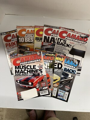 CAMARO PERFORMERS 2009 lot of 9