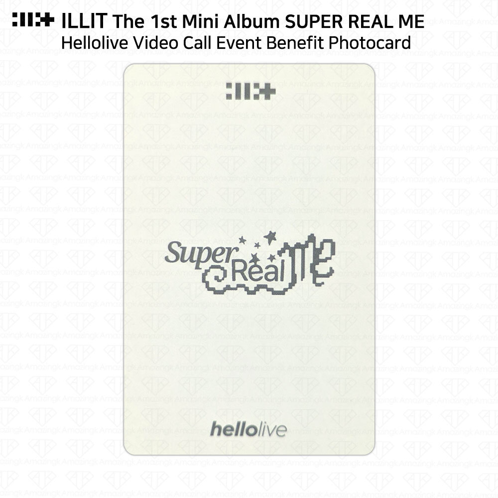 Buy ILLIT The 1st Mini Album Super Real Me Hellolive Video Call