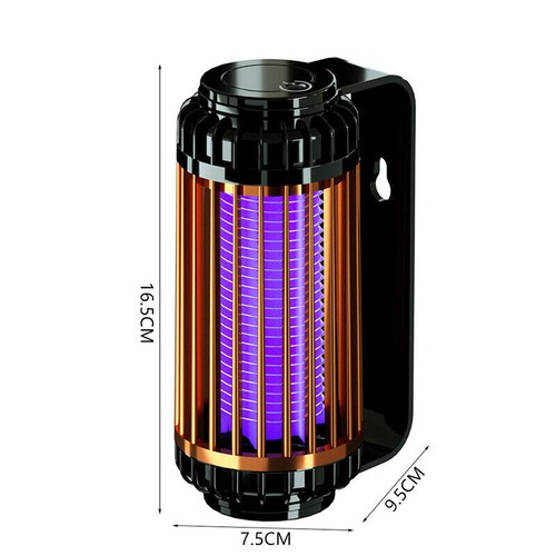 AKKU Moskito Killer UV Insektenvernichter Elektrisch LED Lampe Mückenfalle Licht - Bild 12 von 14