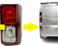 Left Rear Fog Light Lamp for Renault Trafic Vivaro B 2014-2025 265549399R