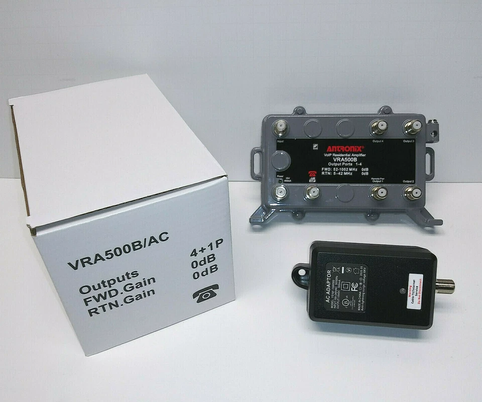 Antronix VRA500B/AC VOIP Integrated Residential Amplifier Power Signal Boost - Image 3 of 4