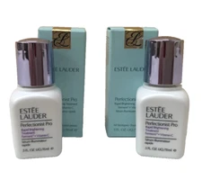 2 Estee Lauder Perfectionist Pro Rapid Brightening Treatment Serum 15ml/.5 oz Ea