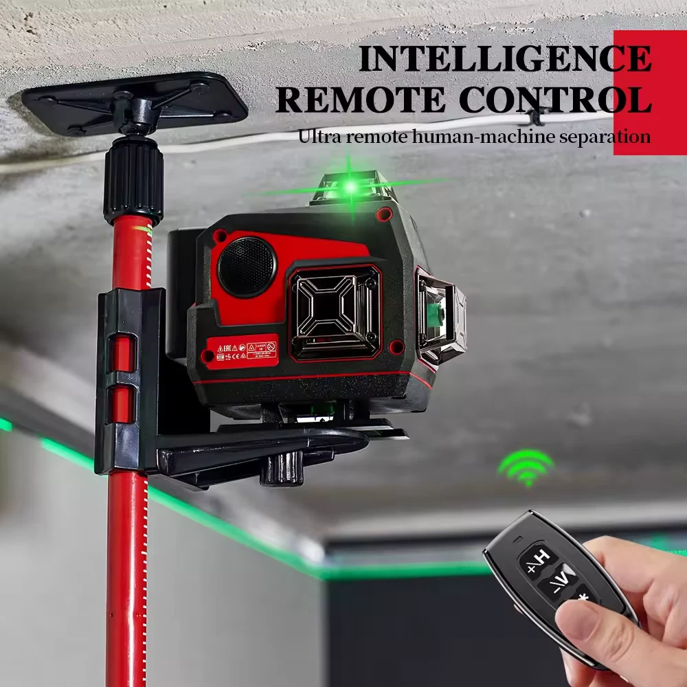 Milwaukee Laser Level Green 16 Lines 4D Self Leveling 360 Horizontal