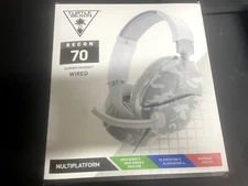 Turtle Beach Recon 70 Gaming Headset Camo Grey Wired Headphones  NEW openbox