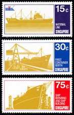 Singapore Stamps # 126-8 MLH VF