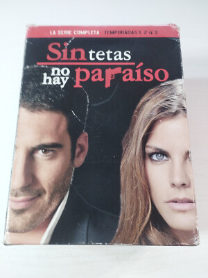 SIN TETAS NO HAY PARAISO SERIE TV Completa Miguel Angel Silvestre Posters DVD