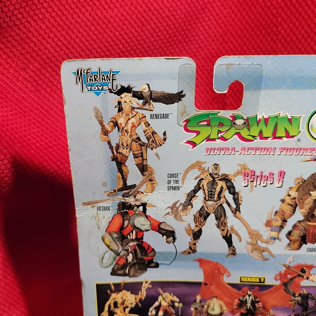 SABRE Spawn Series 8 Action Figure 1997 McFarlane Toys nos monster