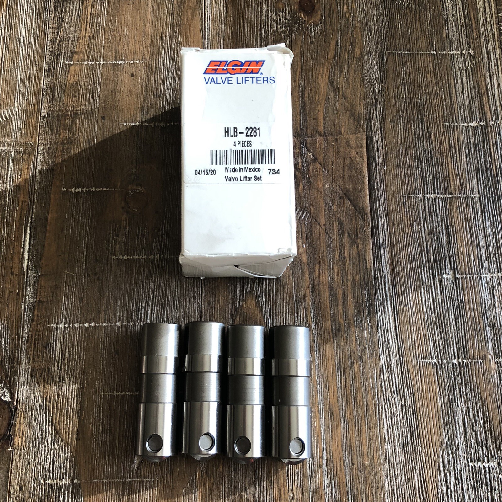 ELGIN HLB2281 VALVE LIFTER SET Of 4 Lifters eBay