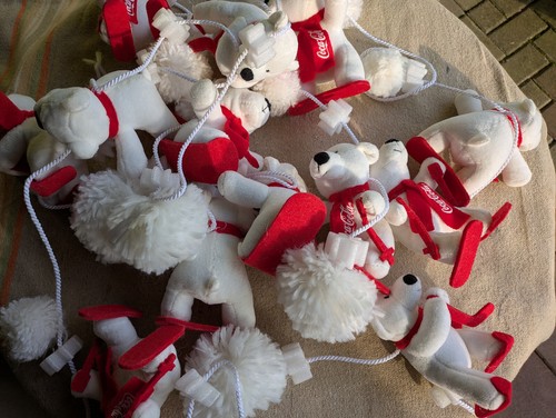 Coca Cola Eisbären Spielfiguren 13 Stück