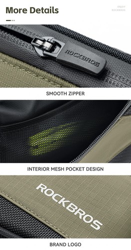 Fahrradtasche Tragbar Fahrrad Oberrohr Rahmen Nylon MTB Rennrad Handy Werkzeugtasche Ultraleicht - Bild 23 von 26
