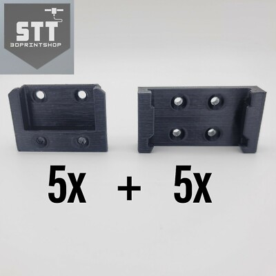 5/5 Combo Metabo HTP Hitachi 18v 5 Slim Tool Holder 5 battery holder Quick Pull
