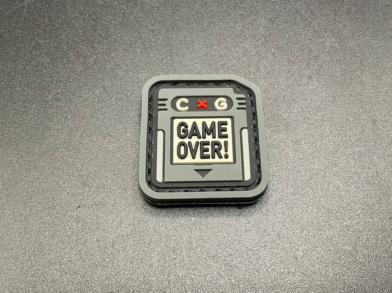 Castle x Grayscale Tenshi x Akuma ‘Game Over’ Cartridge EDC PVC Pouch Patch