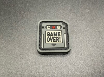 Castle x Grayscale Tenshi x Akuma ‘Game Over’ Cartridge EDC PVC Pouch Patch