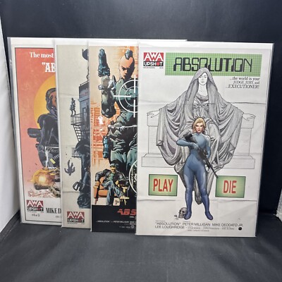 Absolution #1 2 & 4, Frank Cho Variant,  Miligan, Deodato,Jr., 2022, AWA(C22-15)