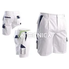 Bermuda White From Work With Pockets Aerre Shorts Painters Spatula Painters