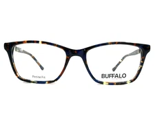 Buffalo by David Bitton Petite Eyeglasses Frames BW002 BLU Blue Brown 49-16-135