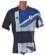 GREAT BRITAIN 2012/2013 HOME FOOTBALL OLYMPIC SHIRT ADIDAS SIZE L WOMEN