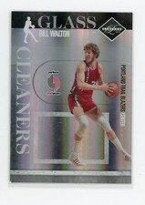 2010  Bill Walton 39/49 Panini Limited #11 Cleaners Glass Silver