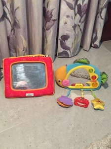 fisher price tummy time mirror
