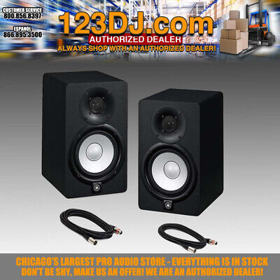 Yamaha HS5 Powered Studio Monitors Pair Black with XLR Yamaha HS5 Powered Studio Monitors Pair Black with XLR